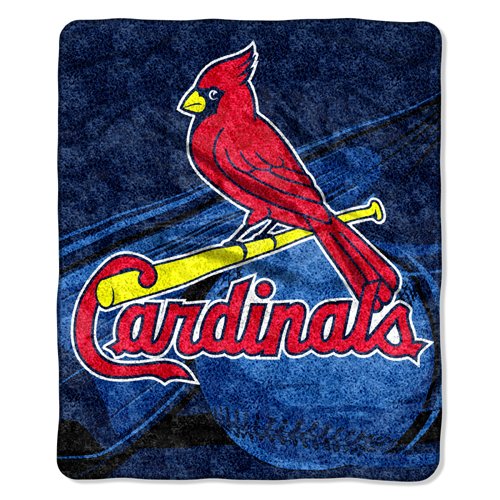 St. Louis Cardinals 50x60 Big Stick Series Sherpa Throw