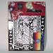 Nightmare Before Christmas Glow in the Dark Velvet Doodles Coloring Kit with Markers