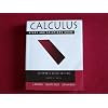Calculus With Analytic Geometry, Alternate (Study and Solutions Guide)