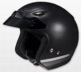 HJC CL31 OPEN FACE HELMET RACER II MC5 FLAT BLACK LG
