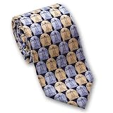 Leonardo Davinci Vetruvian Man - Men's Silk Necktie