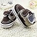 Weixinbuy Toddler Baby Boy Cotton Soft Sole Buckle Prewalker Crib Shoes M