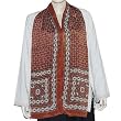 Women Painted Silk Scarf Fashion Accessory 20 X 68 Inches