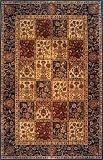 Gul 07 Multi Dark Brown/Brown by Momeni Gul Collection