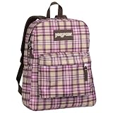 JanSport Superbreak Backpack (Classic Tan/JS Tartan 2)