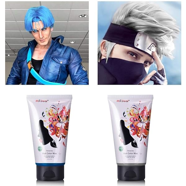 Fun Temporary Hair Color Wax Hair Dye Wax Styling Coloring Hair
