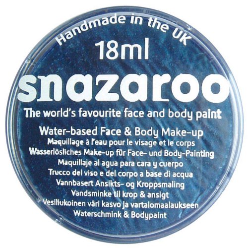 Childrens Toyshop  Toys : Snazaroo - Face Paints - 18 ml Metallic Electric Blue Face Paint