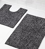 Reversable Marl Bath & Pedestal Mats