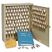 STEELMASTER Dupli-Key Two-Tag Cabinet for 120 Keys, 16.5 x 20.5 x 5 Inches, Sand (201812003)