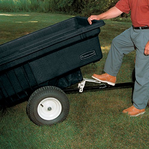 Rubbermaid Commercial Tractor Cart, 1,500Pound Capacity, Black