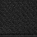 House, Home and More Skid-Resistant Carpet Runner - Black - 8 Feet X 27 Inches