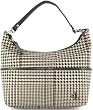 Lauren by Ralph Lauren Small Houndstooth Hobo in Brown