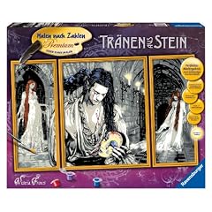 Ravensburger 28956 - Tr�nen aus Stein (Favole) - Malen nach Zahlen Premium Triptychon, 80 x 50 cm