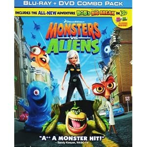 Monsters vs. Aliens (Blu-ray + DVD Combo Pack)