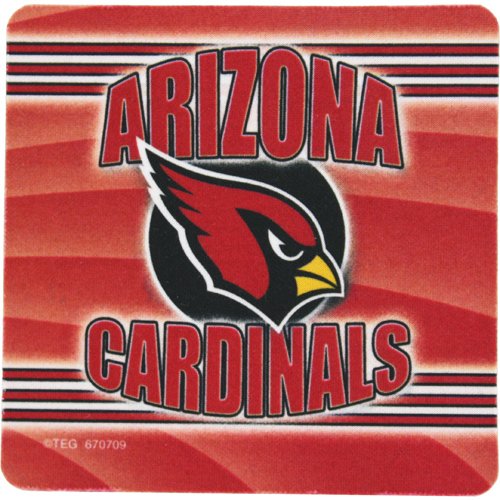 Arizona Cardinals End Zone Four Piece Foam Coaster Set