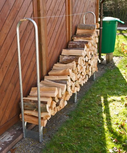 Holzunterstand Für Kaminholz. holzlager f r brennholz bauanleitung zum