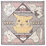 【ポケットモンスター】 綿混ラグカーペット 『ポケモンゴールド』 サイズ:176×176cm (#4702570)