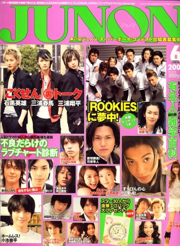 JUNON (ジュノン) 2008年 06月号 [雑誌]
