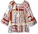 Beautees Girls' Big Boho Top