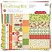Cosmo Cricket Garden Variety Scrapbook Paper Crafting Kit, 12-Inch-by-12-Inch