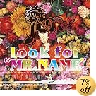 look for”MR.NAME”ORANGE-TYPE(DVD付)(在庫あり。)