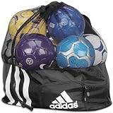 adidas Tournament Ball Bag (Black/White , 29'' x 25'' x 15'')