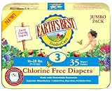 Earth's Best - TenderCare Chlorine Free Diapers Size Three 16-28 lbs. - 35 Diaper(s)