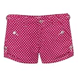 Girls' Xhilaration Pink Dot Shorts - Cerise Queen