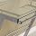 Walker Edison 3-Piece Contemporary Glass and Steel Desk