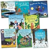 Julia Donaldson and Axel Scheffler Pack, 8 books, RRP £47.92 (A Squash and a Squeeze, Charlie Cooks Favourite Book, Monkey Puzzle, Room on the Broom, Stick Man, The Smartest Giant in Town, The Snail and the Whale, Tiddler).