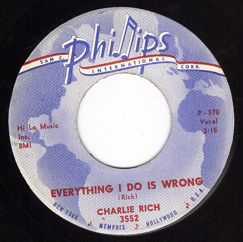 Charlie Rich & Janie Fricke - Everything I Do Is Wrong/lonely Weekends (Vg 45 Rpm) - Zortam Music