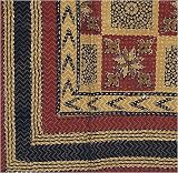 ShalinCraft Home Furnishing Double Layered Embroidered Cotton Bedspreads India Block Print
