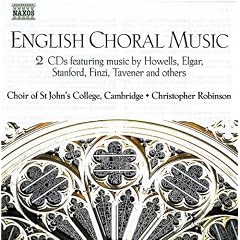Oeuvres Chorales Anglaises