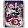 Montreal Canadiens NHL Woven Tapestry Throw Blanket (48x60")"
