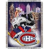 Montreal Canadiens NHL Woven Tapestry Throw Blanket (48"x60")