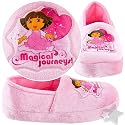Dora the Explorer Pale Pink Slippers for Toddler Girls