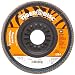 Weiler Trimmable Tiger Abrasive Flap Disc, Type 29, Round Hole, Composite Backing, Zirconia Alumina