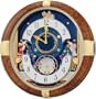 Seiko Melodies In Motion Wall Clock Plays One of Six Hi-Fi Melodies with LED Lights