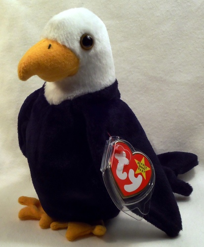 Amazon.com: TY Beanie Baby - BALDY the Bald Eagle: Toys