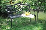 Outdoor Patio Bench Cast Aluminum Furniture Patio Deck Bench CBM1290