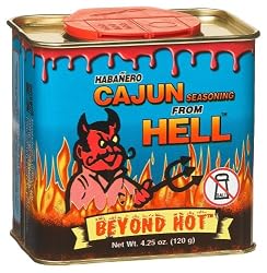 Ass Kickin' Cajun Seasoning From Hell, 4.25-Ounce Cans (Pack of 6)