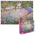 Jigsaw Puzzle by Claude Monet, Le Jardin de Monet a Giverny, 1000 pieces, 126.5 in X 19.25 in. Ships same day.
