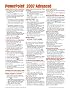 Microsoft PowerPoint 2007 Advanced Quick Reference Guide (Cheat Sheet of Instructions, Tips & Shortcuts - Laminated)