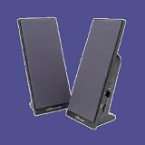 Compucessory 30251 Black Flat Panel Full Range Speaker w/Volume Control (CCS30251) Category: PC Speakers