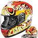 ICON ALLIANCE SSR HELMET ROCKET`S DEAD GLARE RED LG 01013279