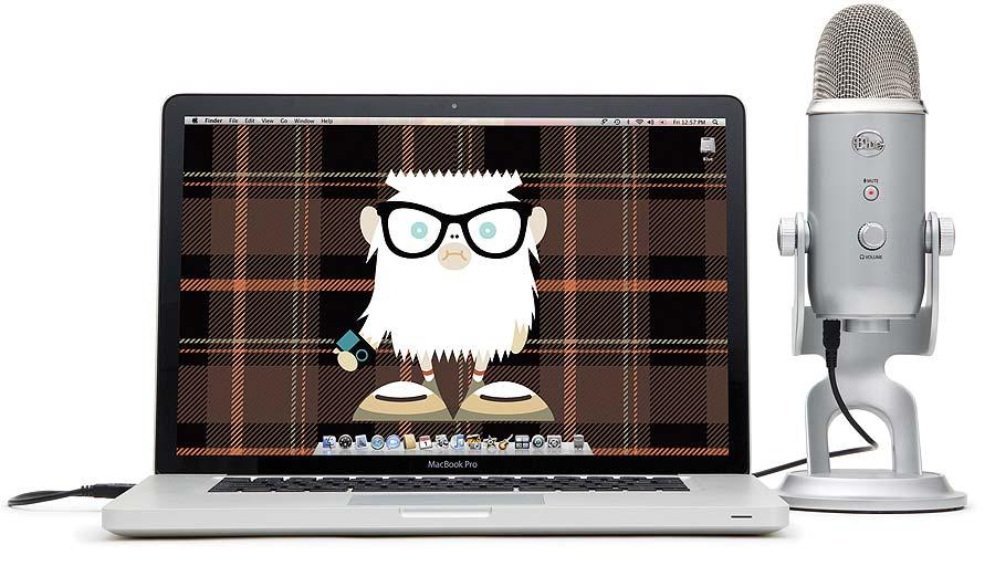 Blue Microphones Yeti USB Microphone Silver Musical