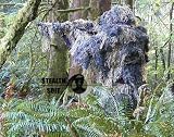 Paintball Sniper 4-Piece Woodland Ghillie Suit - XL