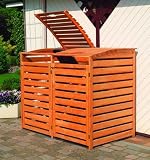PROMEX Mülltonnenbox Vario III für 2 Tonnen