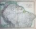 1914 年の地理学はアメリカリマのガラパゴスブラジルの地図を描きます