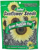 Eco-Farms Salted Sunflower Seeds, Grown Pesticide Free, 5.5-Ounce Pouches (Pack of 18)